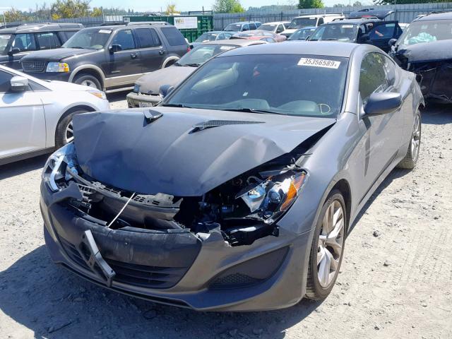 KMHHT6KD4DU081236 - 2013 HYUNDAI GENESIS CO CHARCOAL photo 2