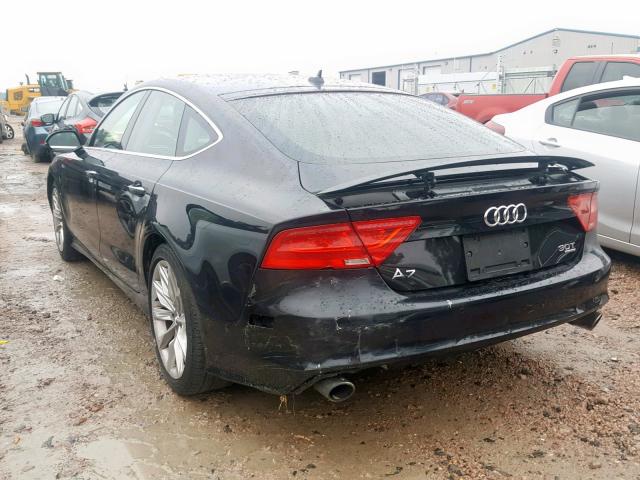 WAUSGAFC0CN006087 - 2012 AUDI A7 PRESTIG BLACK photo 3