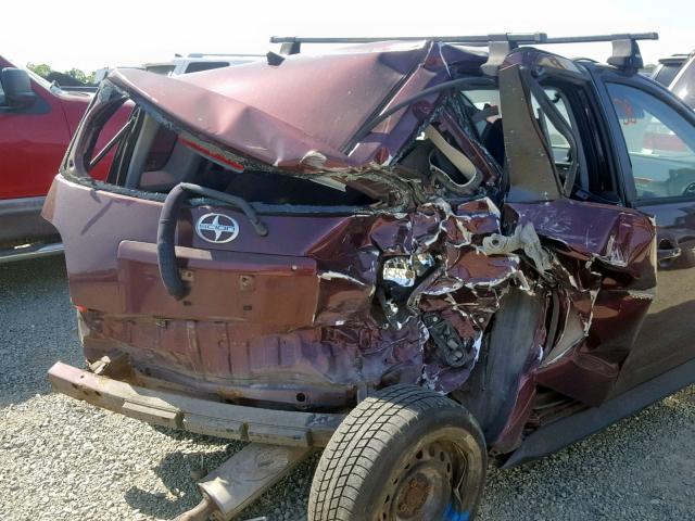 JTKKT624150109893 - 2005 TOYOTA SCION XA PURPLE photo 9