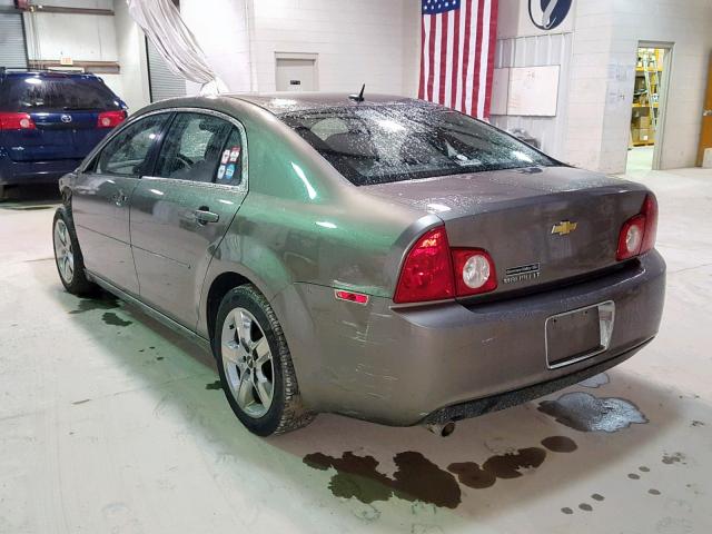 1G1ZC5EB8AF193480 - 2010 CHEVROLET MALIBU 1LT BROWN photo 3