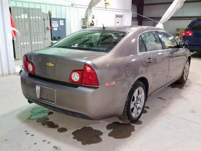 1G1ZC5EB8AF193480 - 2010 CHEVROLET MALIBU 1LT BROWN photo 4