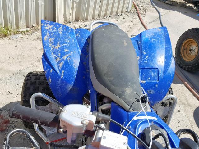 JY4AJ35Y88C008079 - 2008 YAMAHA YFZ450 BLUE photo 6