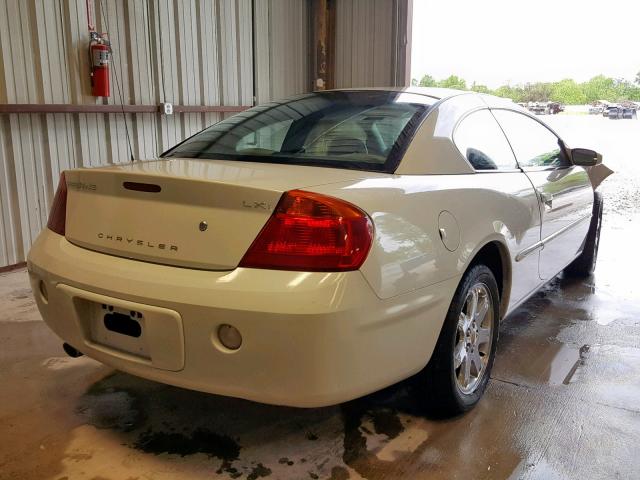 4C3AG52H02E040099 - 2002 CHRYSLER SEBRING LX WHITE photo 4