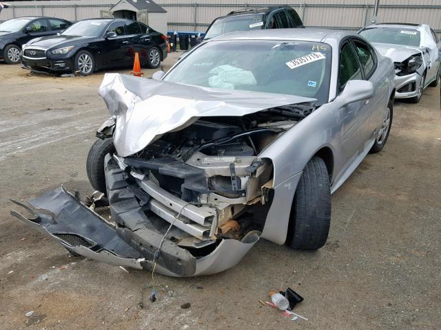 2G2WP522X51231327 - 2005 PONTIAC GRAND PRIX SILVER photo 2