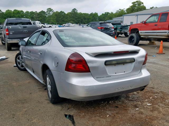 2G2WP522X51231327 - 2005 PONTIAC GRAND PRIX SILVER photo 3