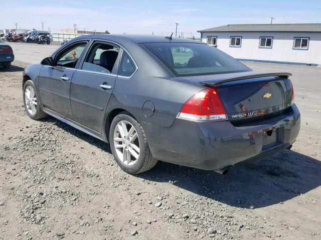 2G1WC5E37D1248783 - 2013 CHEVROLET IMPALA LTZ BLACK photo 3