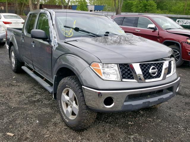 1N6AD09W98C401229 - 2008 NISSAN FRONTIER C GRAY photo 1