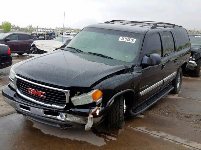 3GKGK26G64G167963 - 2004 GMC YUKON XL K BLACK photo 2