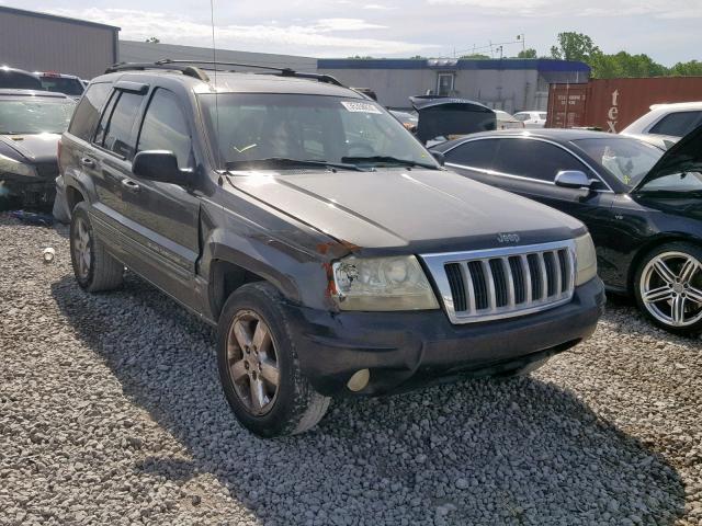 1J4GX58N64C381407 - 2004 JEEP GRAND CHER GRAY photo 1