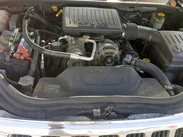 1J4GX58N64C381407 - 2004 JEEP GRAND CHER GRAY photo 7