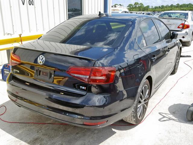 3VWD17AJ7GM387228 - 2016 VOLKSWAGEN JETTA SPOR BLACK photo 4