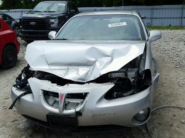 2G2WP552261173985 - 2006 PONTIAC GRAND PRIX Сірий фото 9