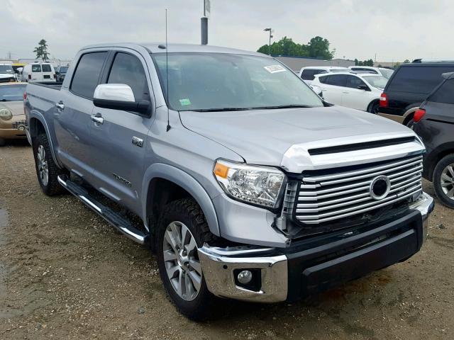 5TFHW5F14HX651603 - 2017 TOYOTA TUNDRA CRE SILVER photo 1