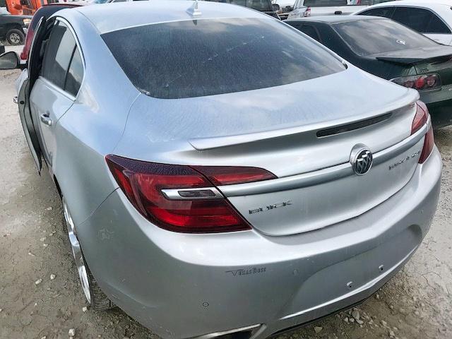 2G4GT5GX1E9278047 - 2014 BUICK REGAL GS GRAY photo 3