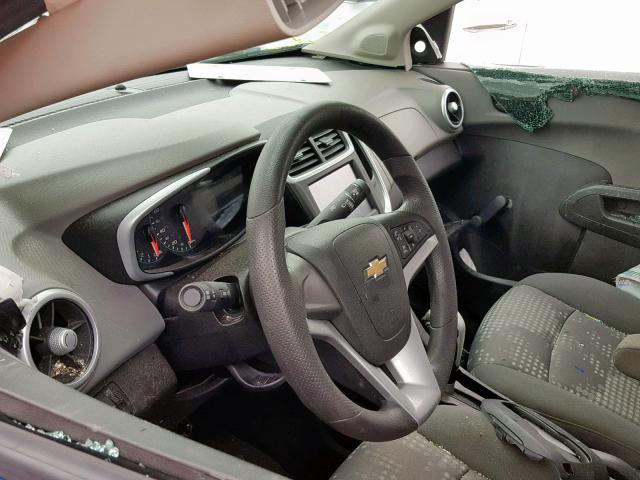 1G1JB5SH2H4154916 - 2017 CHEVROLET SONIC LS BLACK photo 9