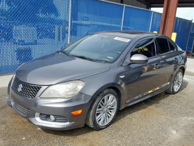 JS2RE9A64C6100108 - 2012 SUZUKI KIZASHI SP GRAY photo 2