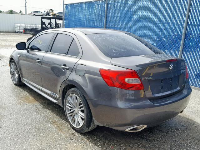 JS2RE9A64C6100108 - 2012 SUZUKI KIZASHI SP GRAY photo 3