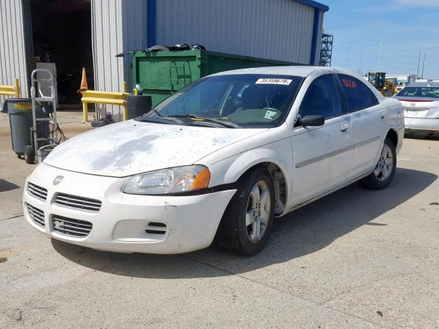 1B3EL46X52N260393 - 2002 DODGE STRATUS SE WHITE photo 2