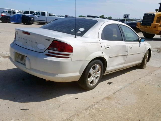 1B3EL46X52N260393 - 2002 DODGE STRATUS SE WHITE photo 4