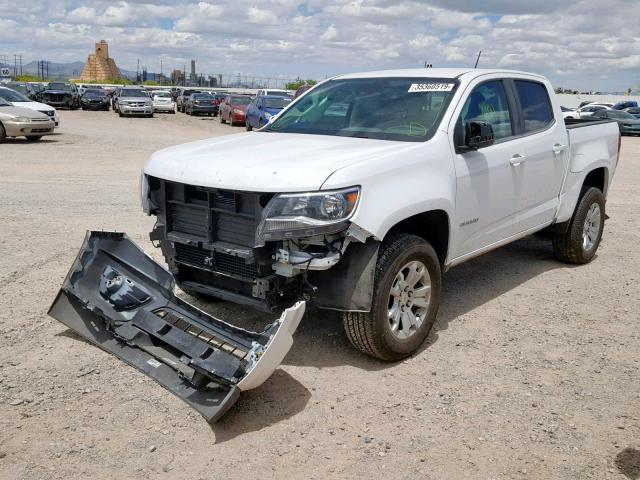 1GCGSCEN5J1207946 - 2018 CHEVROLET COLORADO L WHITE photo 2