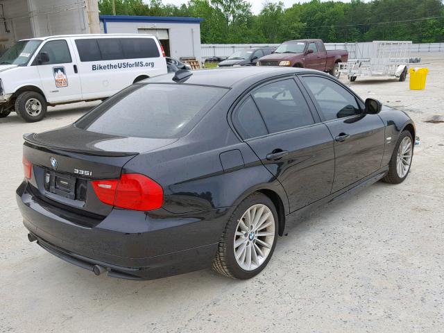 WBAPL3C55AA407920 - 2010 BMW 335 XI BLACK photo 4