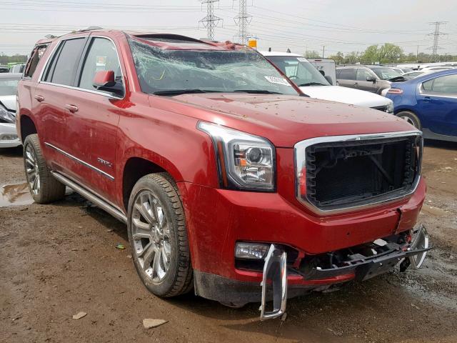 1GKS2CKJ8FR655574 - 2015 GMC YUKON DENA RED photo 1