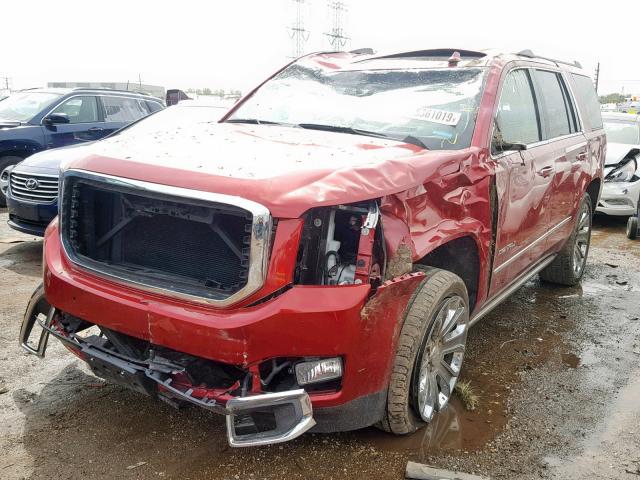 1GKS2CKJ8FR655574 - 2015 GMC YUKON DENA RED photo 2