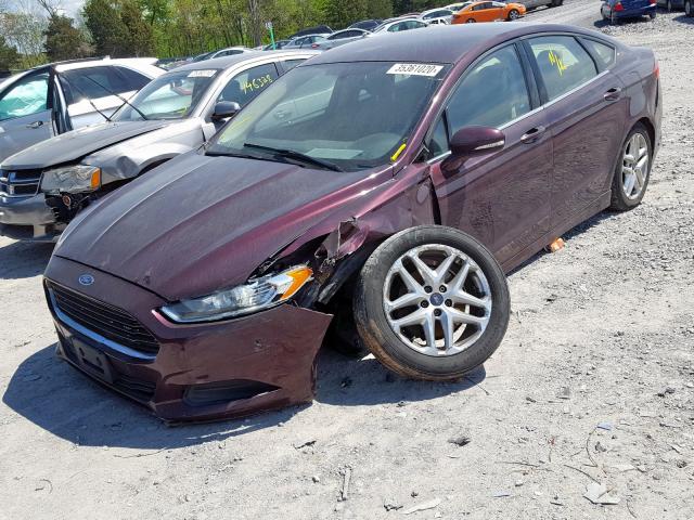 3FA6P0H79DR251828 - 2013 FORD FUSION SE  photo 2