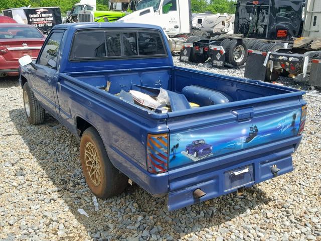 JT4RN50R0G0107225 - 1986 TOYOTA PICKUP 1/2 BLUE photo 3