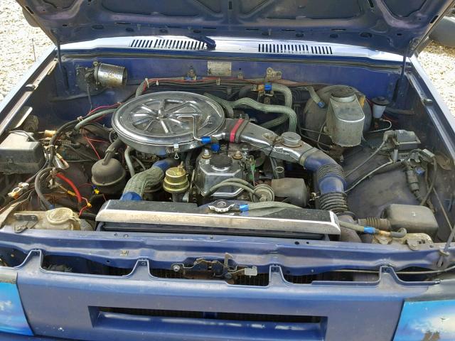 JT4RN50R0G0107225 - 1986 TOYOTA PICKUP 1/2 BLUE photo 7