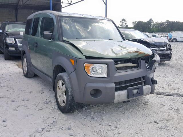 5J6YH186X5L000260 - 2005 HONDA ELEMENT EX GREEN photo 1