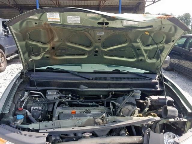 5J6YH186X5L000260 - 2005 HONDA ELEMENT EX GREEN photo 7