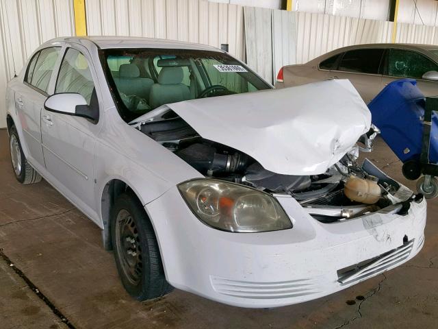 1G1AL58F487218035 - 2008 CHEVROLET COBALT LT WHITE photo 1