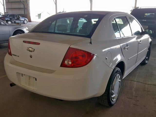 1G1AL58F487218035 - 2008 CHEVROLET COBALT LT WHITE photo 4