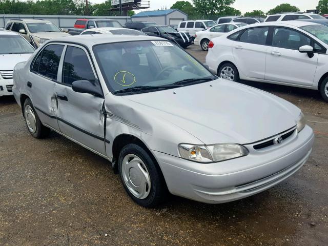 1NXBR12E0YZ316155 - 2000 TOYOTA COROLLA VE SILVER photo 1