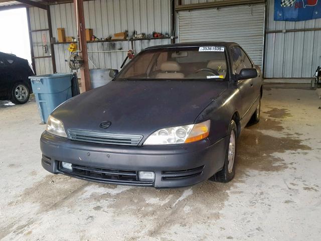 JT8BF12G7T0158958 - 1996 LEXUS ES 300 BLACK photo 2