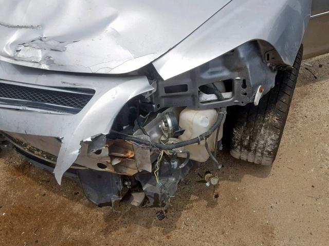 1G1ZH57B09F172326 - 2009 CHEVROLET MALIBU 1LT 银色 照片 10