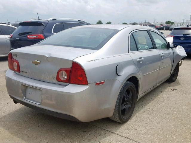 1G1ZH57B09F172326 - 2009 CHEVROLET MALIBU 1LT 银色 照片 4