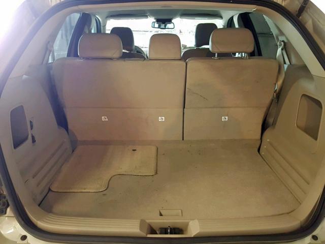 2FMDK48C67BA54831 - 2007 FORD EDGE SEL TAN photo 9