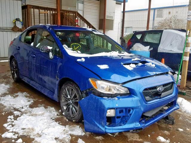 JF1VA1B62G9818030 - 2016 SUBARU WRX BLUE photo 1