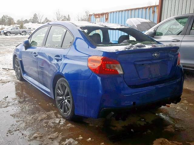 JF1VA1B62G9818030 - 2016 SUBARU WRX BLUE photo 3