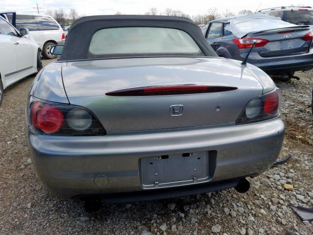 JHMAP11461T009629 - 2001 HONDA S2000  photo 6