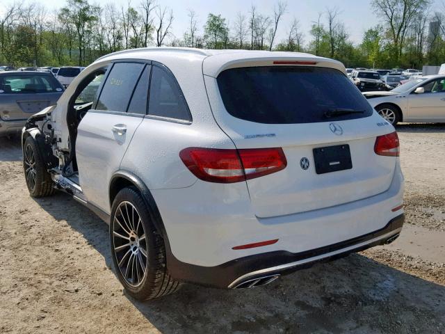 WDC0G6EB1HF169228 - 2017 MERCEDES-BENZ GLC 43 4MA WHITE photo 3