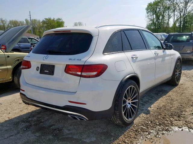 WDC0G6EB1HF169228 - 2017 MERCEDES-BENZ GLC 43 4MA WHITE photo 4