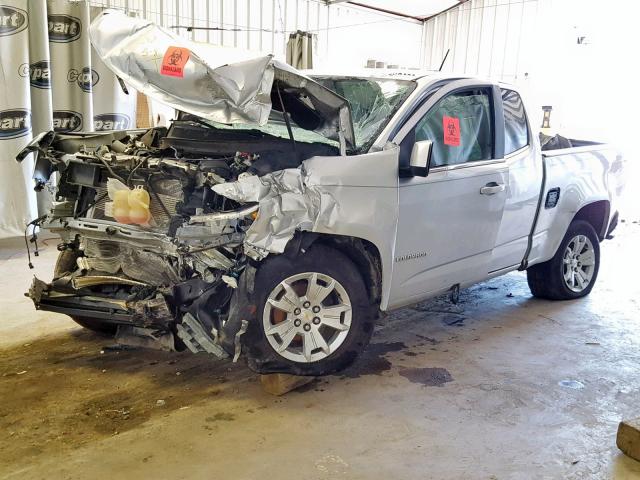 1GCHSBEA7F1148367 - 2015 CHEVROLET COLORADO L SILVER photo 2