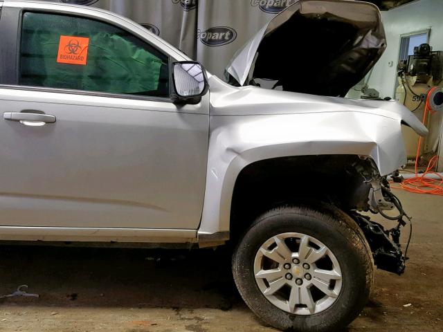 1GCHSBEA7F1148367 - 2015 CHEVROLET COLORADO L SILVER photo 9