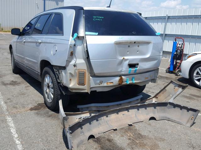 2A8GM68XX7R336366 - 2007 CHRYSLER PACIFICA T SILVER photo 3