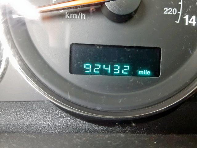 1J8HH68257C648875 - 2007 JEEP COMMANDER BLACK photo 8