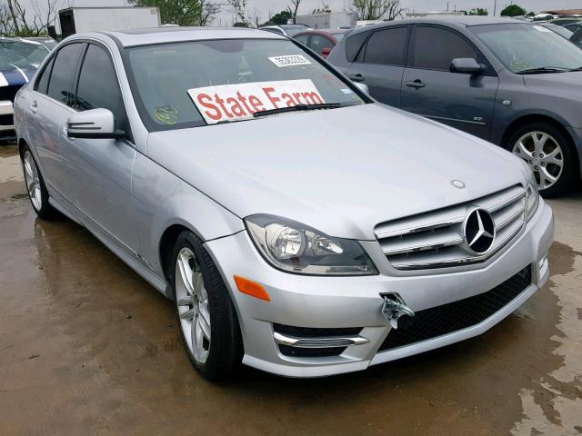 WDDGF4HB1DR297202 - 2013 MERCEDES-BENZ C 250 SILVER photo 1