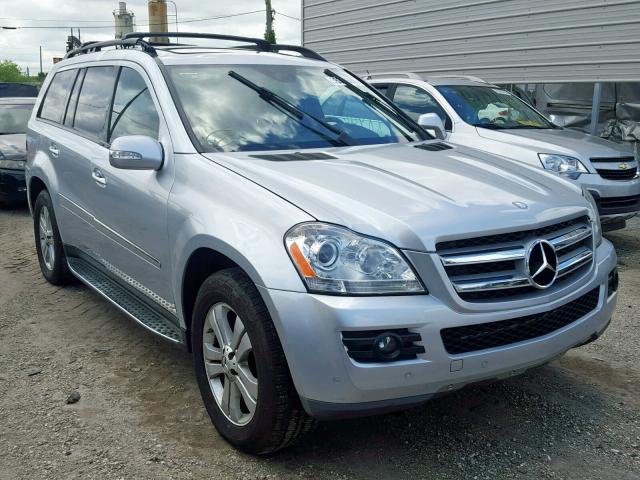 4JGBF71E87A246241 - 2007 MERCEDES-BENZ GL 450 4MA SILVER photo 1